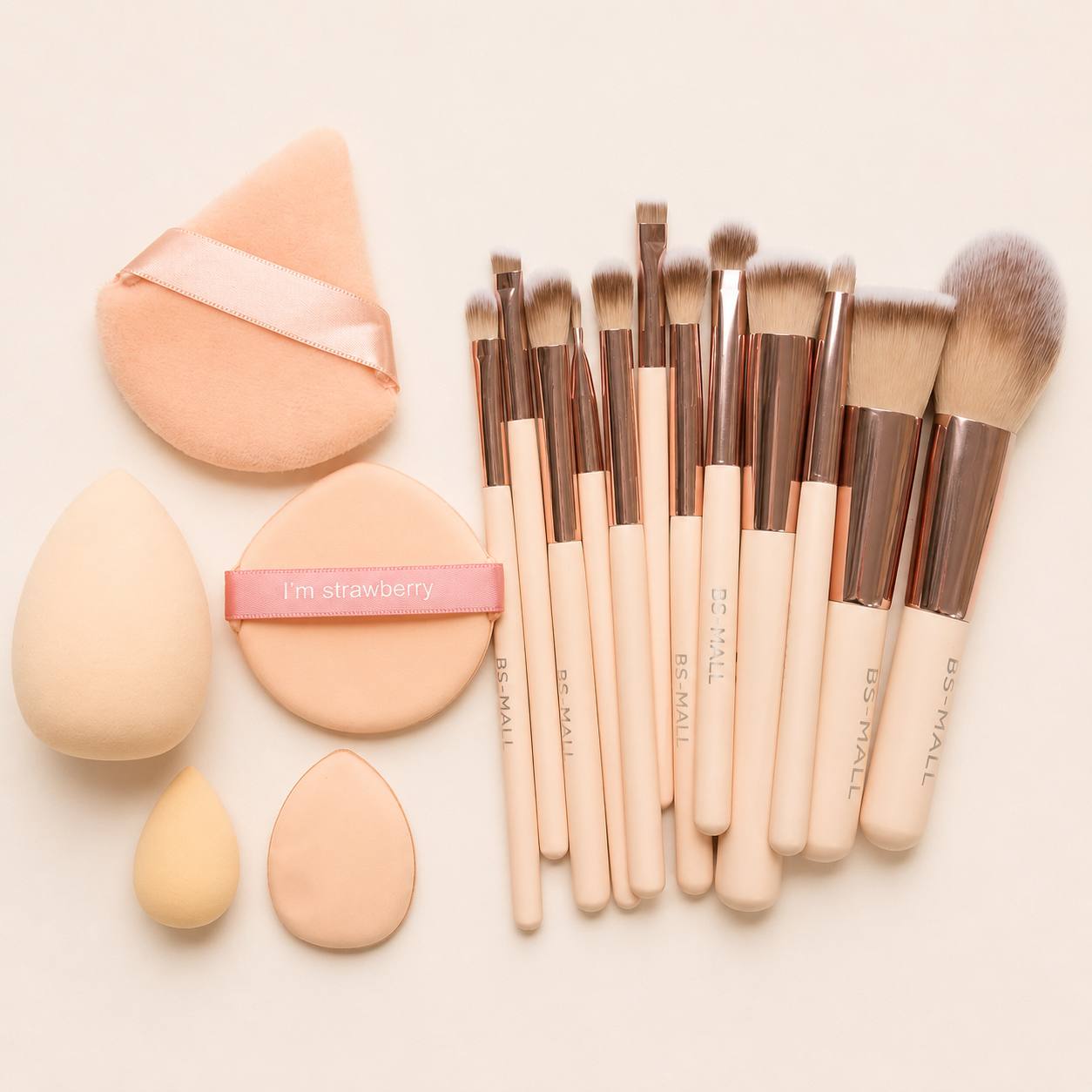 Makeup Brush & Sponge set | 4 colors