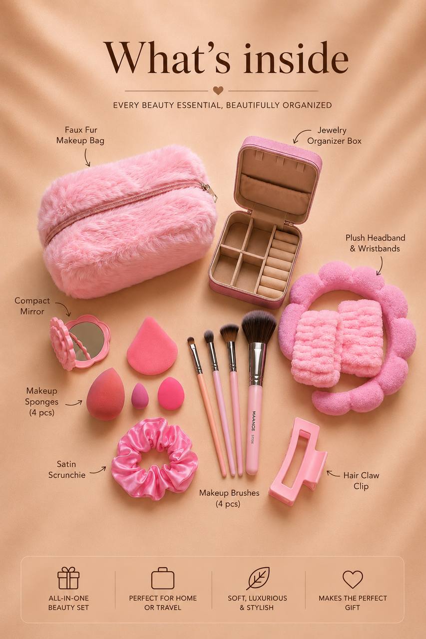 Mocha Beauty Box | Self Care Gift Set for Women