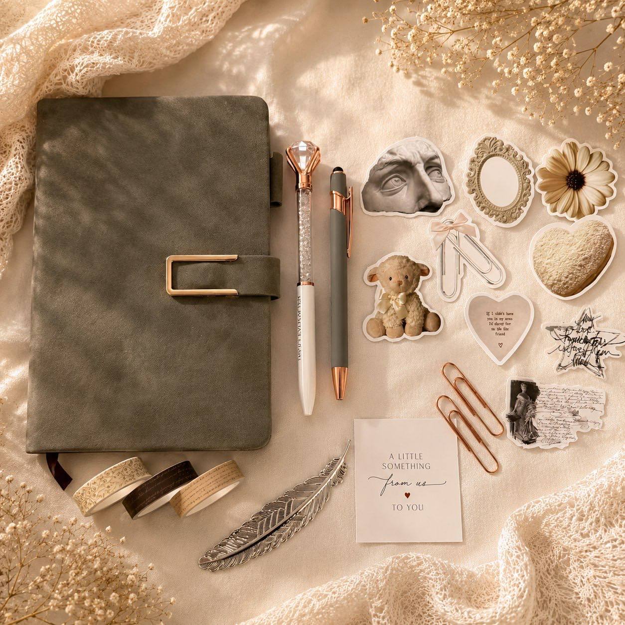 Vintage Writer Stationery Box