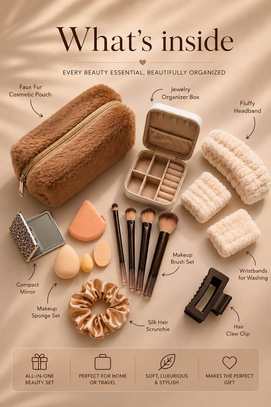 Mocha Beauty Box | Self Care Gift Set for Women