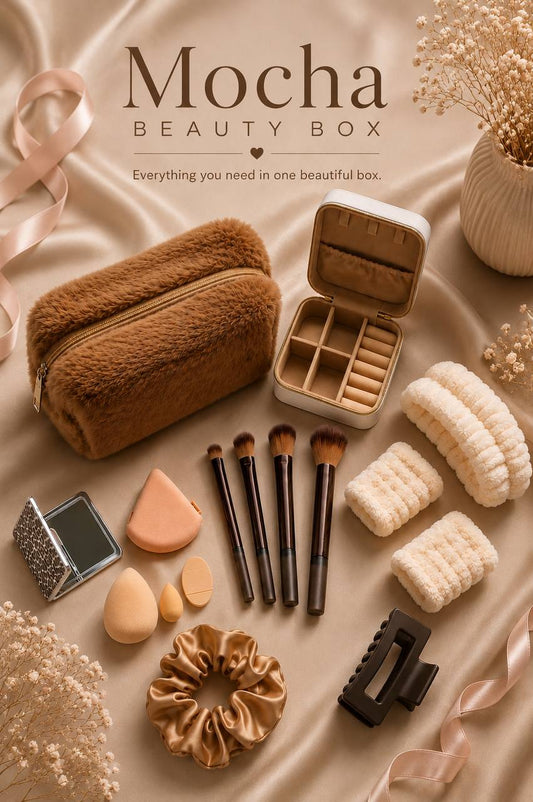 Mocha Beauty Box | Self Care Gift Set for Women